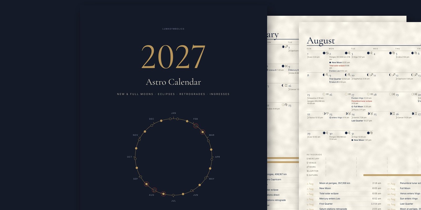 2027 Astro Calendar