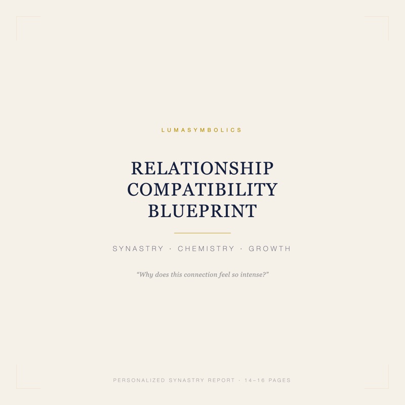Relationship Compatibility Blueprint